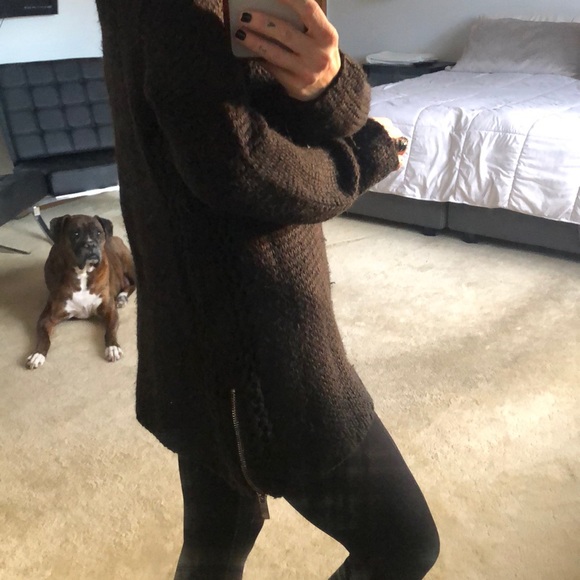 || MAISON SCOTCH || Black mock neck sweater - Picture 3 of 11